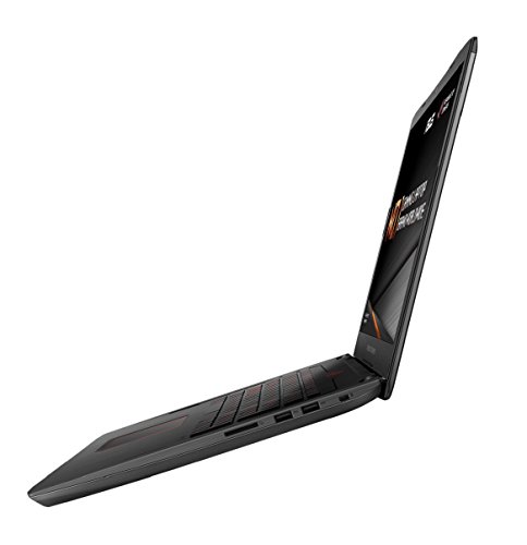 ASUS GL702ZC-GC098T ROG Strix 17 3-inch Gaming Laptop  Black  -  AMD 6-Core 12 Thread Ryzen 5 1600 Processor  FreeSync Display  8 GB RAM  256 GB SSD  