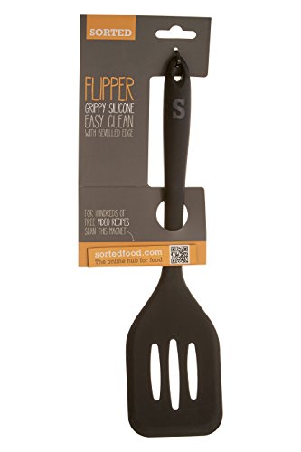 Premier Housewares 0805352 Pfannenwender, Silikon, Schwarz - 2