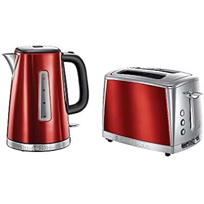 Amazon.co.uk: Red - Kettle & Toaster Sets / Small Kitchen Appliances ...
