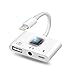 Produktbild AFYH iPhone USB-Adapter, IOS-Buchse Kopfhöreradapter USB-Adapter Kompatibel Für Phone MAX Ipad Mini/XR / XS/X / 8/7 / Plus-OTG-Adapter, Perfekt Kompatibel Mit IOS 9.2-12,