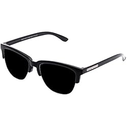 Hawkers Diamond Black Dark Classic, Gafas de Sol Unisex, Negro