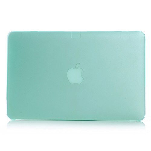 MacBook White 13    Shell  DWaybox Frosted Rubberized Ultra Slim Hard H  lle Schutzh  lle f  r MacBook White 13-Inch A1342   207   516  Mint Green 