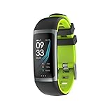 Fitness Armband Wasserdicht Smartwatch Sportuhr mit Kalorienzählen Schlafüberwachung Pulsmesser Sesshafte Erinnerung Kompatibel mit iOS und Android