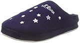  s.Oliver Unisex-Kinder 47110-31 Pantoletten, Blau (Navy/Stars 873), 40 EU