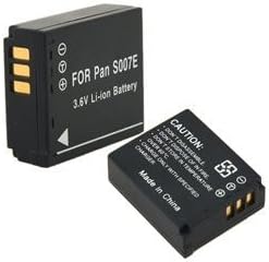 Twin Pack- Premium Range - CG-A-S00-7, DMW-BCD10 Panasonic Compatible Digital Camera Battery for Panasonic Lumix DMC-TZ1, TZ2, TZ3, TZ4, TZ5