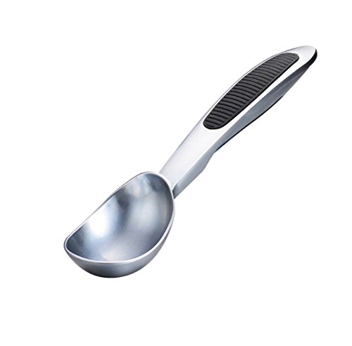 Eisportionierer, Isenretail Professional Eiscreme Löffel, Rostschutz, rutschig Beweis, Massivbauweise gebogen Beweis, Zink Legierung, 19CM