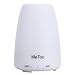 Produktbild MeToo Aroma Diffusor 100 ml Ultraschall-Luftbefeuchter Cool Nebel ätherisches Öl Diffusor mit Farbigen LED-Licht für Familie, Gym, spa-white