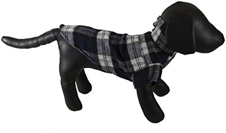 Petcessory PCG-001-BLU-L Checker Pattern Shirt, Large, Blue