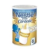  Nestlé p\'tite céréale saveur biscuité 400g dès 6 mois- (for multi-item order extra postage cost will be reimbursed)