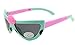Lovely Seven-Spotted Ladybugs Folding Baby Sunglasses-Blue Frame
