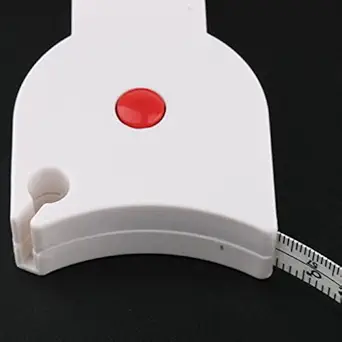 EXPORA Body Tape Measure, Waist Tape Measure, Body Fat Measuring Tape White