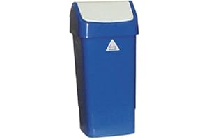 Scot Young CC082 Swing Top Bin, 50 L, Blue