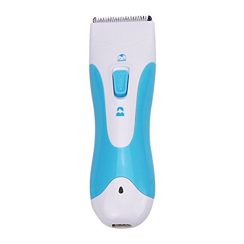 Wawoo Electric Hair Trimmer Clipper for Baby, Waterproof Ultra Silent Quiet Smart Family Patterns Hair Clipper for Baby, Kid, Audlt Personal Grooming