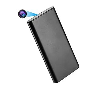 TECHNOVIEW Wireless, 1080P, FHD, WiFi Portable Power Bank Camera Camera, 110 Viewing Area, Security Camera for Home, Office, Meetings, Indoor and Outdoor - Balck