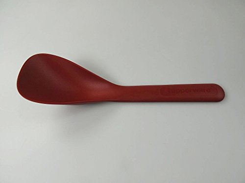 TUPPERWARE Thermo-Duo Servierlöffel rot servieren Löffel Iso-Duo 8646