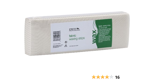 Strictly Professional Lot De 100 Bandes En Tissu Pour Épilation À La Cire :  Amazon.fr: Hygiène Et Santé
