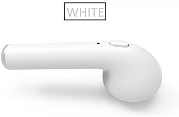 I7 TWS Mini Wireless Bluetooth Headphones Earbud In Ear Headset Bluetooth For iPhones X 8/8 Plus/7/6/6S 5/5S Android/Samsung Galaxy/ HTC/ Bluetooth Device Single Earbud, Right Ear, Black Or White (White)