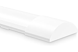 HOFTRONIC - 1-pack LED-batten 120 cm 40 W integrerad rörlampa 6 400 K kall vit 4 800 lm superljus 30 000 h LED långfältsljus