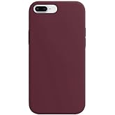 Lavderuar iPhone 7 Plus / 8 Plus ile Uyumlu İ&ccedil;i Kadife Lansman Silikon Kılıf &ndash; Kamera Korumalı, Darbe Emici, Premium Yumuşak 