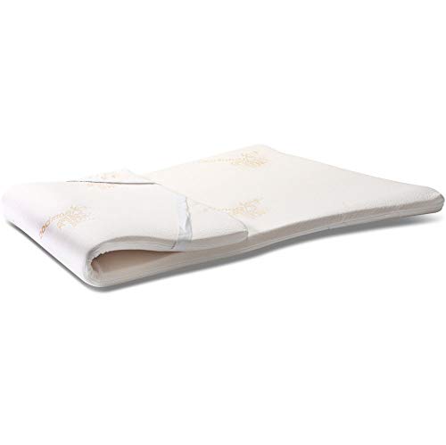 JOYSHOP s.r.l. Topper 100% Puro látex Natural Corrector para colchón o Tara 180 x 200 cm