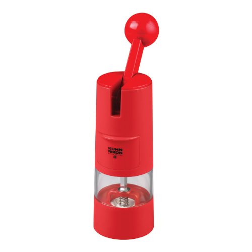 spécifications Kuhn Rikon 25552 Moulin à Epices à Cliquet Inox Rouge