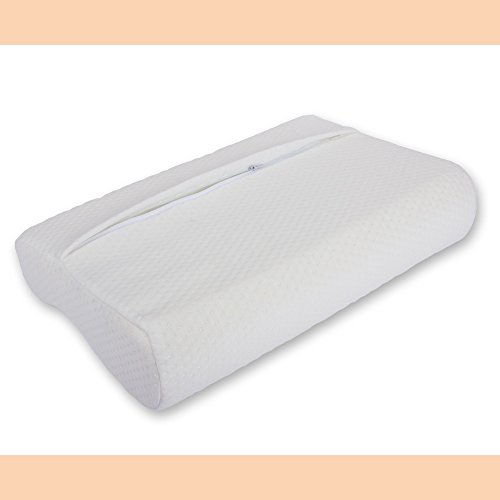 salosan HWS-Nackenstützkissen für optimale Kopfunterstützung und sehr angenehmes Schlafgefühl. Extrem bequemes Kopfkissen, Kissen, Nackenkissen aus Visco – Gelschaum - 5