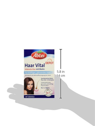 Abtei Haar Vital Intensiv Kur,, 1er Pack - 6