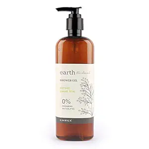 Kimirica Earth Persian Lime Shower Gel, 100% Vegan & Paraben Free, 290ml