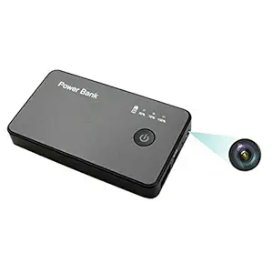 SekyuritiBijon HD720P Hidden Spy Video Motion Camera Power Bank DVR Recorder Security Portable 3000mAH Battery Capacity Chargeable Battery, 32GB Memory Card Supportable (Not Included)