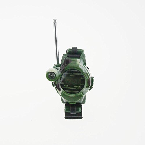 Toy Walkie Talkie Watches 7 in 1 Children Kids Watch Radio Outdoor Game Interphone 1 Pair