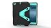 Produktbild Schutzhülle für iPad Mini 1, meaci (TM) Apple iPad Mini 1 Bumper Silikon Pad und Kunststoff Dual Layer Combo mit abnehmbarem Kickstand stoßfest kindersichere Schutzhülle Cover & Schwarz Mint