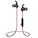 Produktbild LINGYUN Ganzmetall-Magnet-Bluetooth-Headset für die Halsmontage, binaurales Stereo-Subwoofer-Bluetooth-Sport-Headset, Unterstützung für TF- und SD-Karten-Sprachanruffunktion,Red