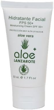 Moisturising Facial Sunscreen with SPF50 and Aloe Vera 50 ml