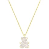 Pink crystal pointiage Swarovski Damen-Ketten mit Anhänger & Anhänger Edelstahl Kristall 5345683