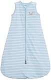  Steiff Baby-Jungen Decke Schlafsack, Blau (Winter Sky 3023), 104 (Herstellergröße: 110)