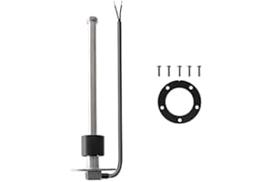 KAOLALI Sensor de Nivel de Combustible, Sensores de Nivel de Agua para Aforador 0~190 ohm para Barcos Coches (500MM)