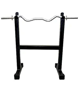 Body Maxx Bicep Stand Combo with Ez Curl Bar 4-Feet