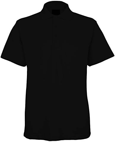 Mens Active Pique Polo T Shirts Size XS to 4XL