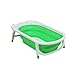 Produktbild NYJS Baby Faltende Badewanne, Große Kapazität Schwimmbad Rutschfeste Weiche Komfortable Faltbare Und Tragbare Reise Für Neugeborene (Farbe : Green)