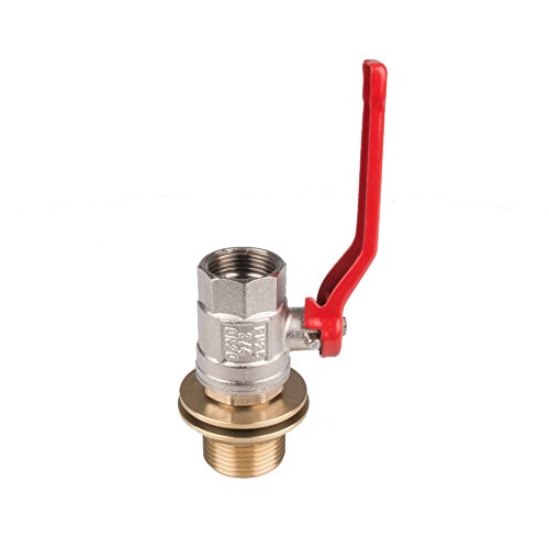 Tank + Regentonnen Durchführungs Set m. Absperrhahn - 3