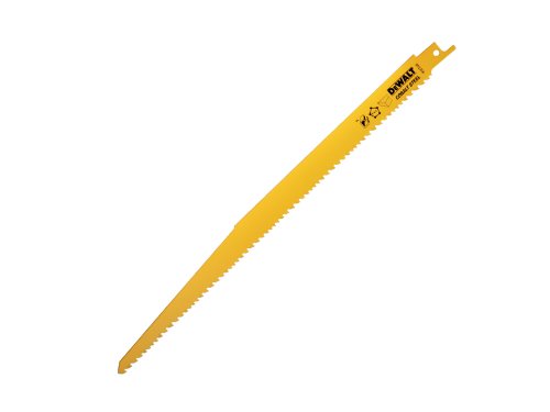 DeWALT Cobalt CO-Säbelsägeblatt 305 Holz mit Nägeln, PVC, 5 Stück, DT2350-QZ