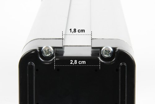E-Bike Pedelec Akku XH370-10J 37,0V 12Ah für Aldi Prophete MiFa Trio Samsung Zhenlong Phylion u.v.m. - 5