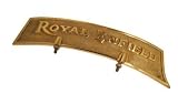 AllExtreme Brass Front Fender Plate Royal Enfield-Golden & Black- For Royal Enfield Bikes - Golden RS.310 (69.00% Off) - Amazon