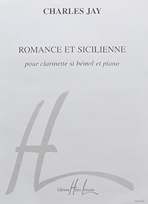 LEMOINE Romance et Sicilienne pour clarinette si bémol et piano