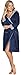 Produktbild Italian Fashion IF Damen Morgenmantel Amor (Navyblau, S)