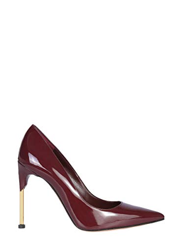 Preisvergleich Produktbild Alexander McQueen Damen 543655Whtk16186 Bordeauxrot Leder Pumps