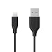 Anker PowerLine 3ft Apple MFi Certified Lightning to USB Cable Sturdy Charging Cord for iPhone 5/5s/5c 6/6s Plus, iPad mini/Air/Pro iPod touch(Black) RS.799.00