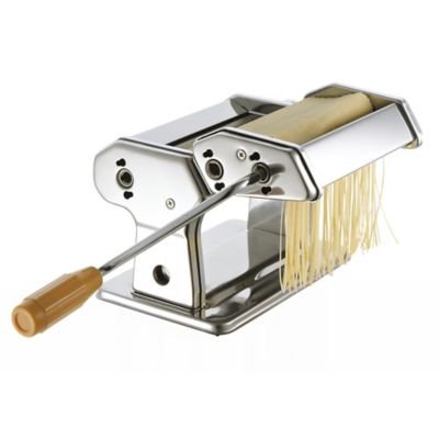 Lakeland Nudelmaschine, an Arbeitsplatte befestigbar, Chromoptik, 19,5x20x15cm