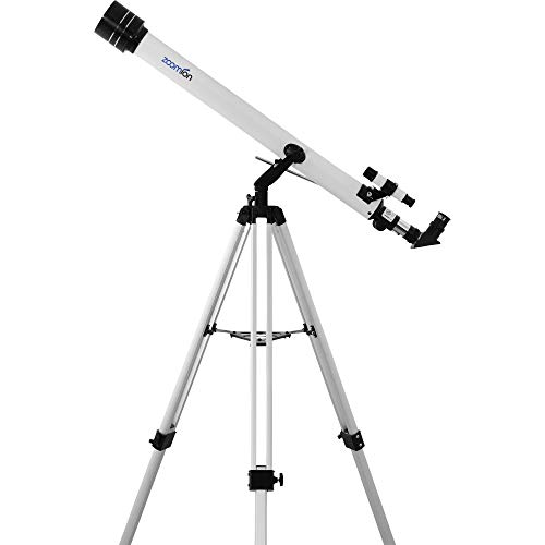 Zoomion Viking 60 AZ, telescopio astronómico de Lentes con Apertura de 60 mm y 900 mm de Distancia Focal