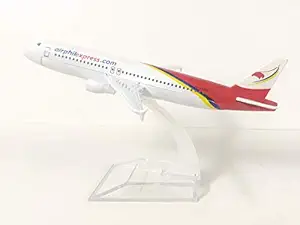 DBJETS Air Philiexpress Airbus A320 16 cm Diecast Metal Aircraft Model with Acrylic Stand